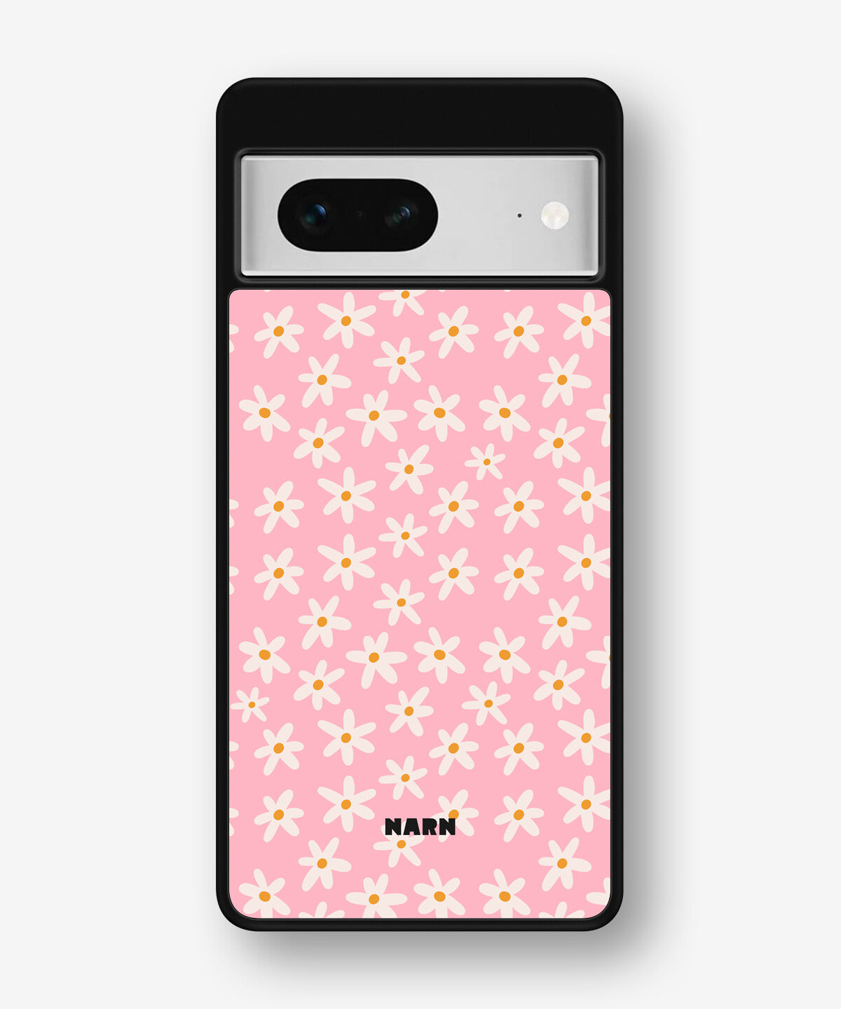 Google Pixel 7 Hard Case – Pink Daisy - View 1