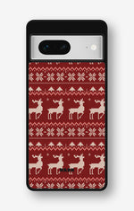 Google Pixel 7 Hard Case – Reindeer Knit - View 1