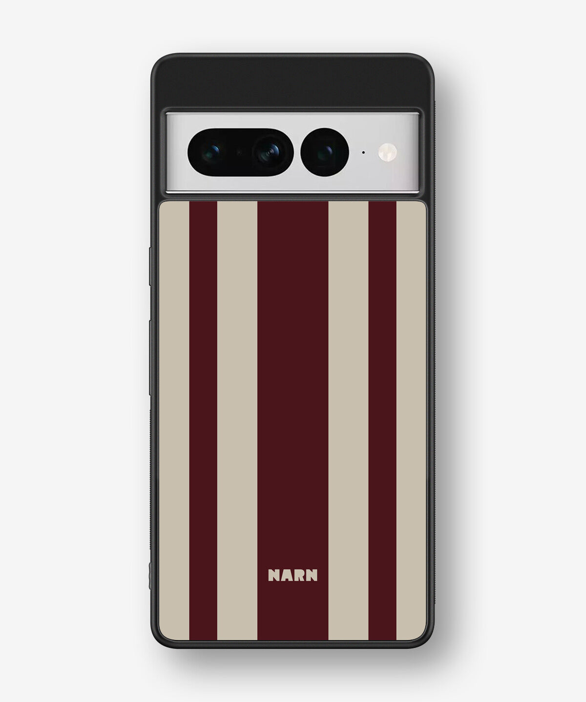 Google Pixel 7 Pro Hard Case – Bordeaux Stripe - View 1