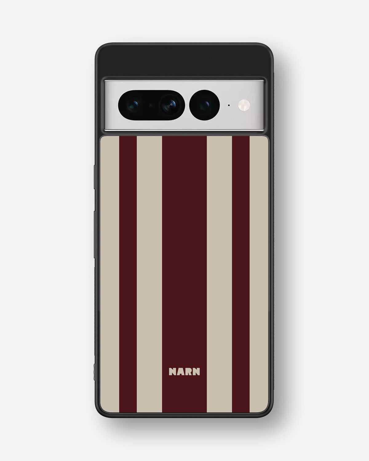 Google Pixel 7 Pro Hard Case – Bordeaux Stripe - View 1