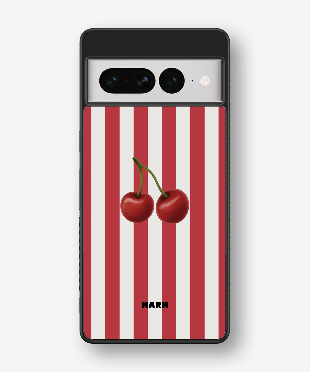 Google Pixel 7 Pro Hard Case – Cherry Stripes - View 1