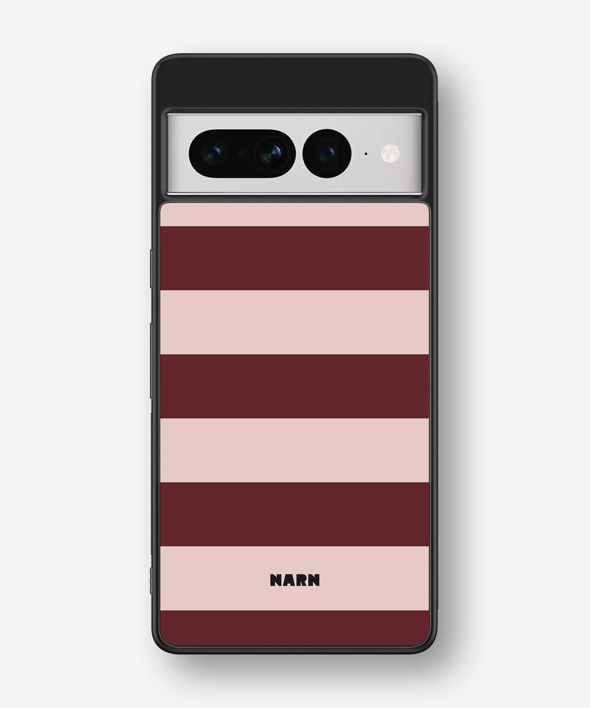 Google Pixel 7 Pro Hard Case – Cranberry Stripe - View 1