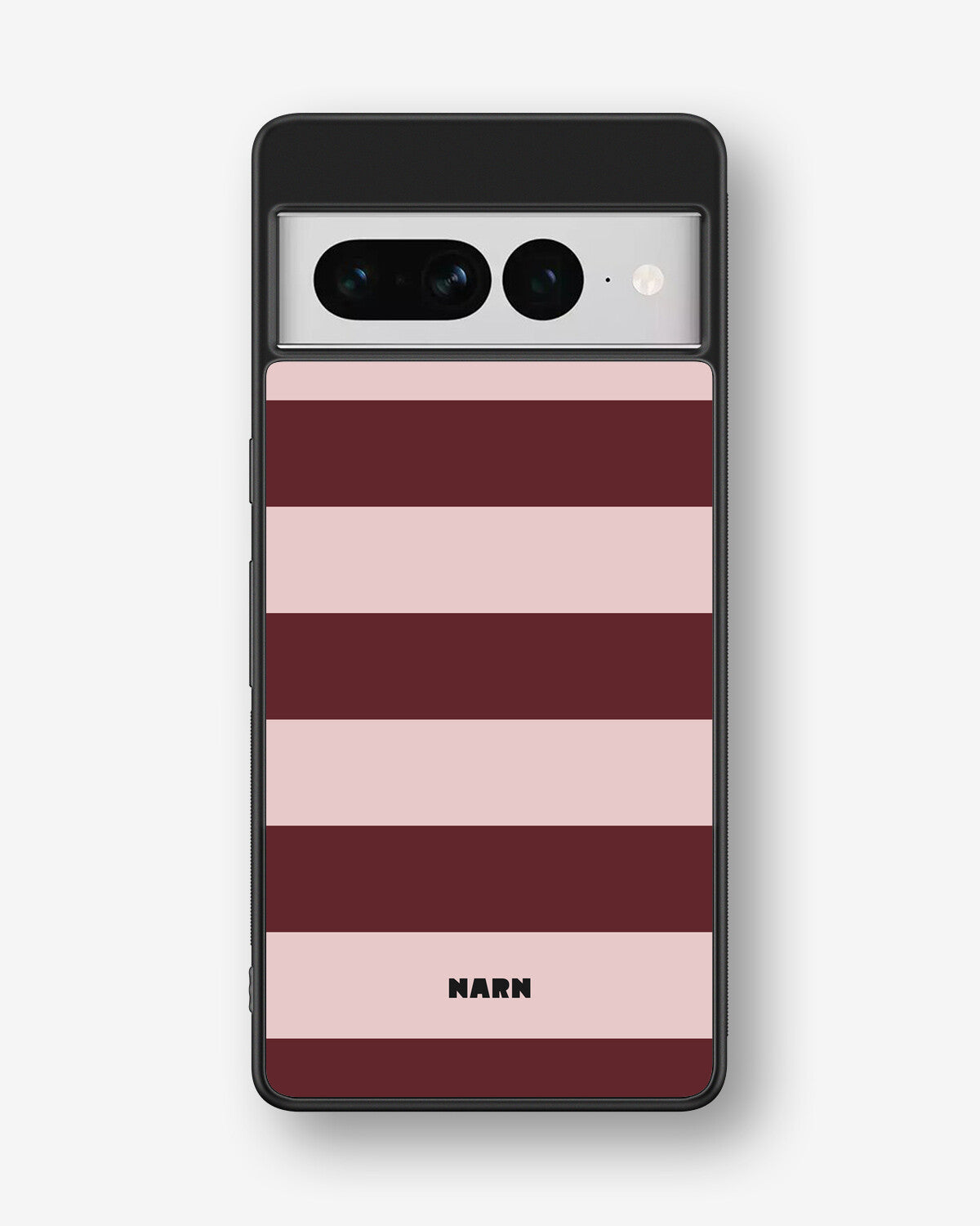 Google Pixel 7 Pro Hard Case – Cranberry Stripe - View 1