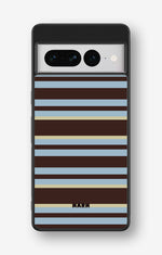 Google Pixel 7 Pro Hard Case – Latte Lines - View 1