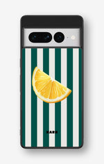 Google Pixel 7 Pro Hard Case – Lemon Stripes - View 1