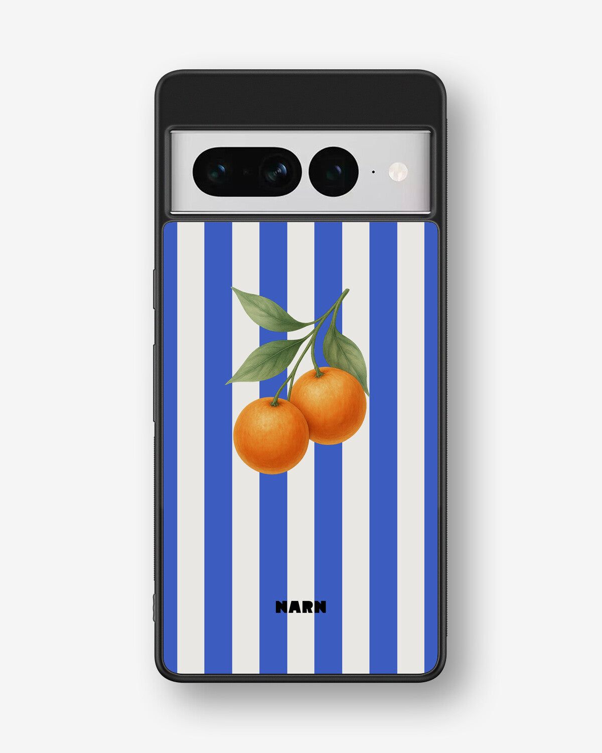 Google Pixel 7 Pro Hard Case – Orange Stripes - View 1