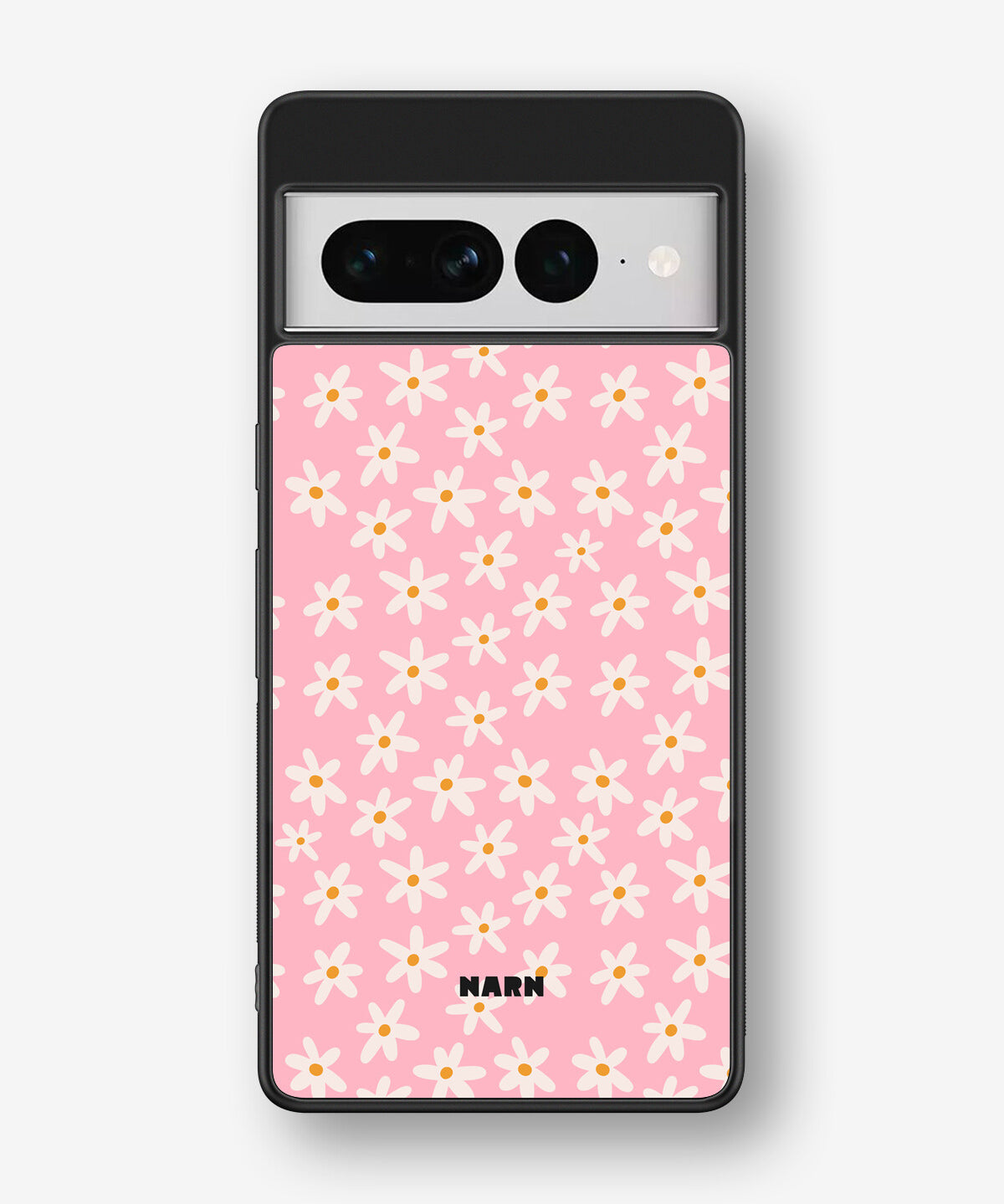 Google Pixel 7 Pro Hard Case – Pink Daisy - View 1