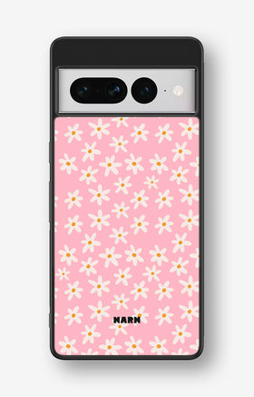 Google Pixel 7 Pro Hard Case – Pink Daisy - View 1