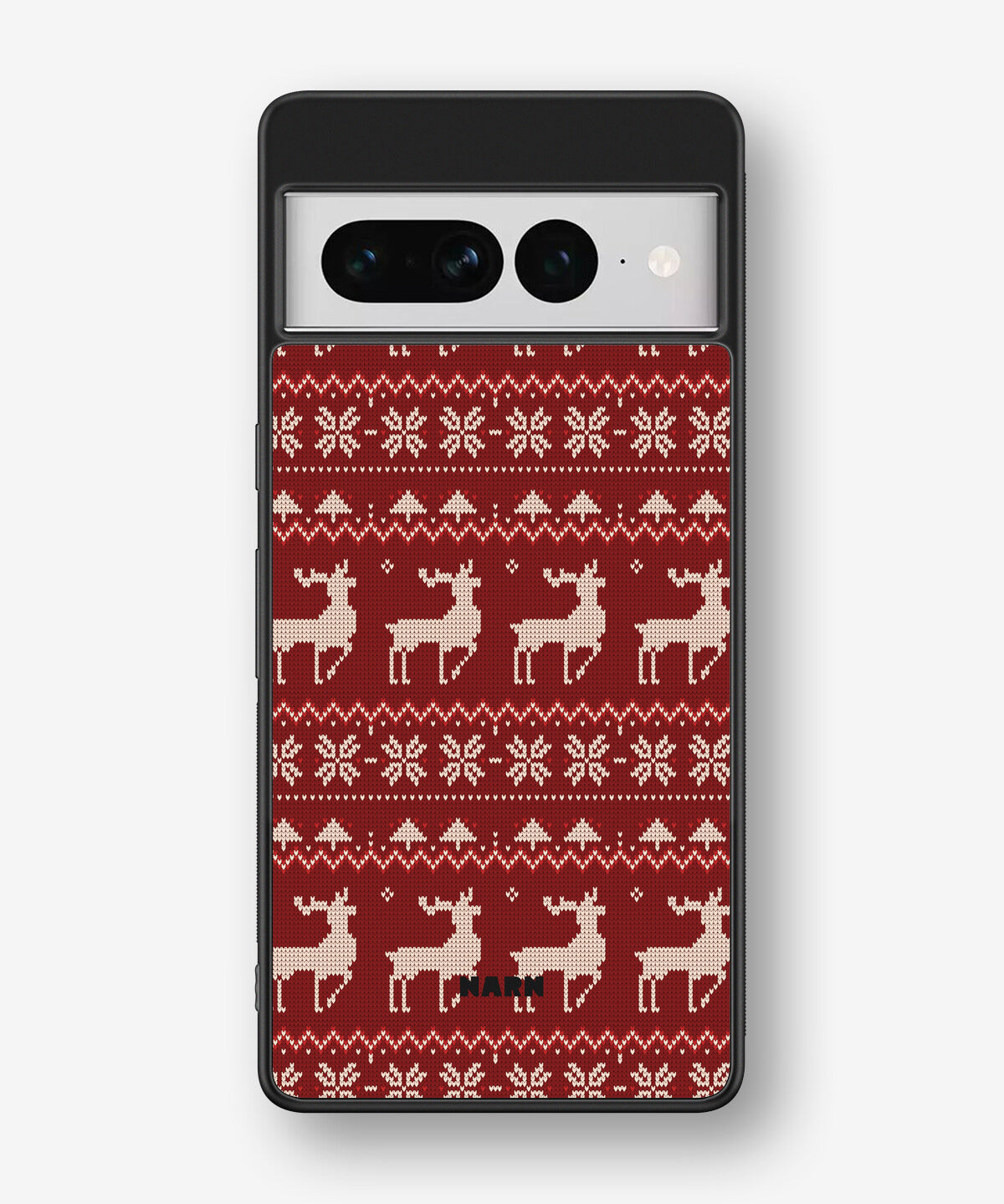 Google Pixel 7 Pro Hard Case – Reindeer Knit - View 1