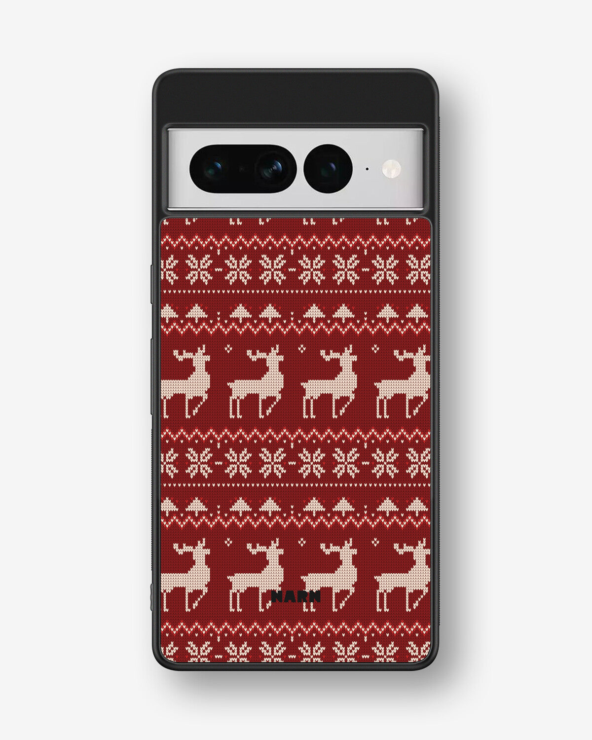 Google Pixel 7 Pro Hard Case – Reindeer Knit - View 1