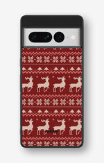 Google Pixel 7 Pro Hard Case – Reindeer Knit - View 1