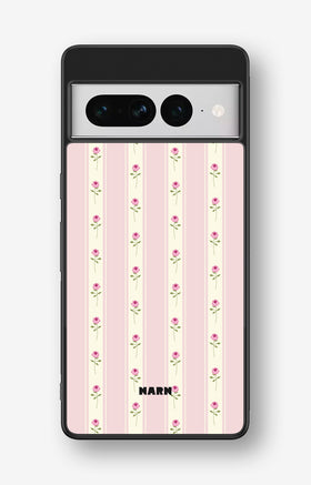 Google Pixel 7 Pro Hard Case – Rose Lines - View 1