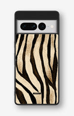 Google Pixel 7 Pro Hard Case – Wild Zebra - View 1
