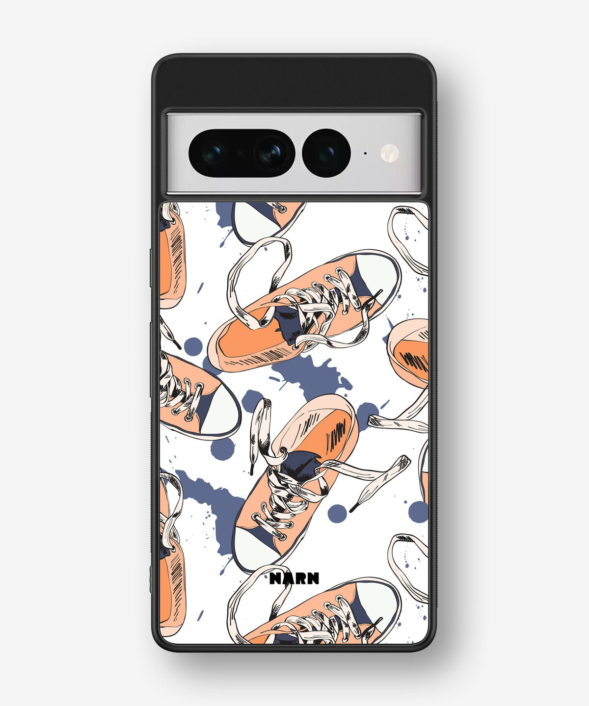 Google Pixel 7 Pro Hard Case – Apricot Sneakers - View 1