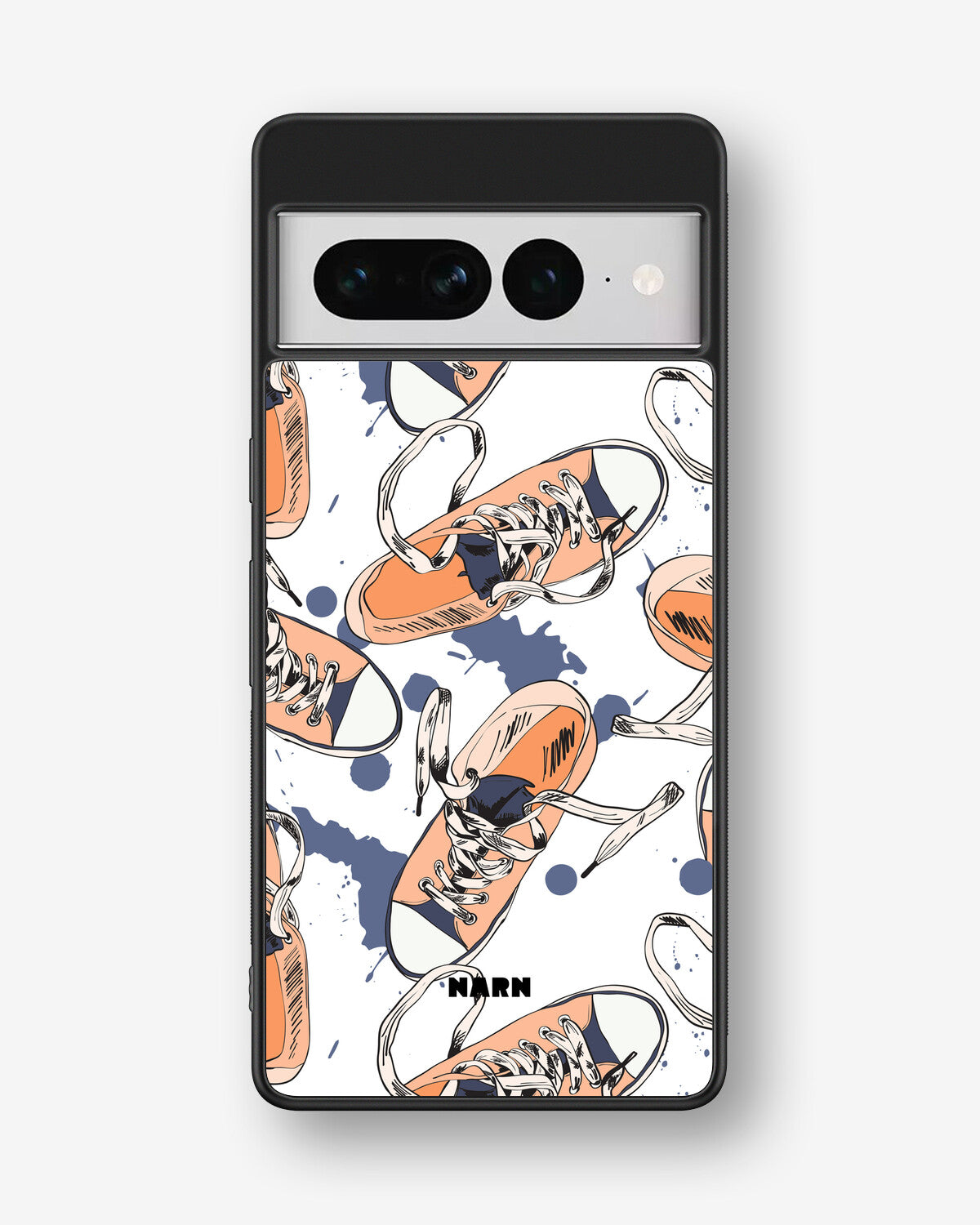 Google Pixel 7 Pro Hard Case – Apricot Sneakers - View 1