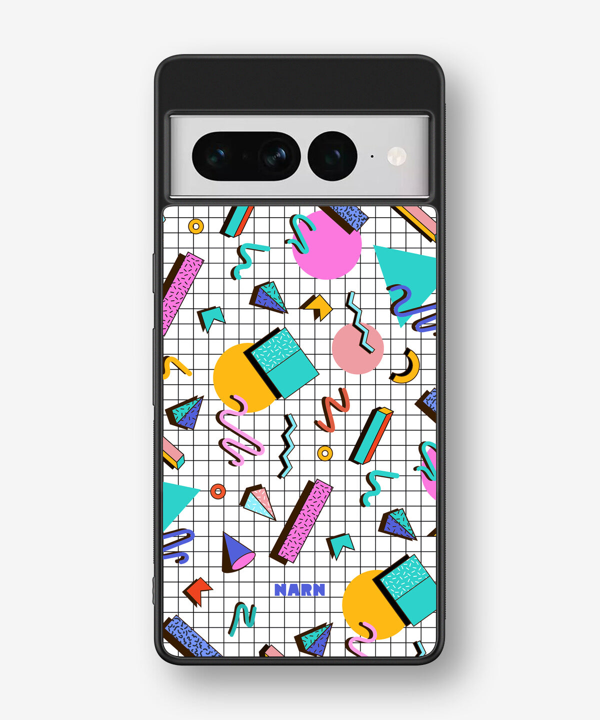 Google Pixel 7 Pro Hard Case – 80s Memphis - View 1