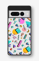Google Pixel 7 Pro Hard Case – 80s Memphis - View 1