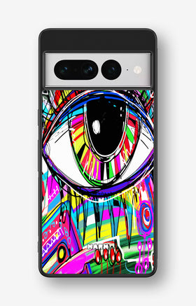 Google Pixel 7 Pro Hard Case – Abstract Eye - View 1
