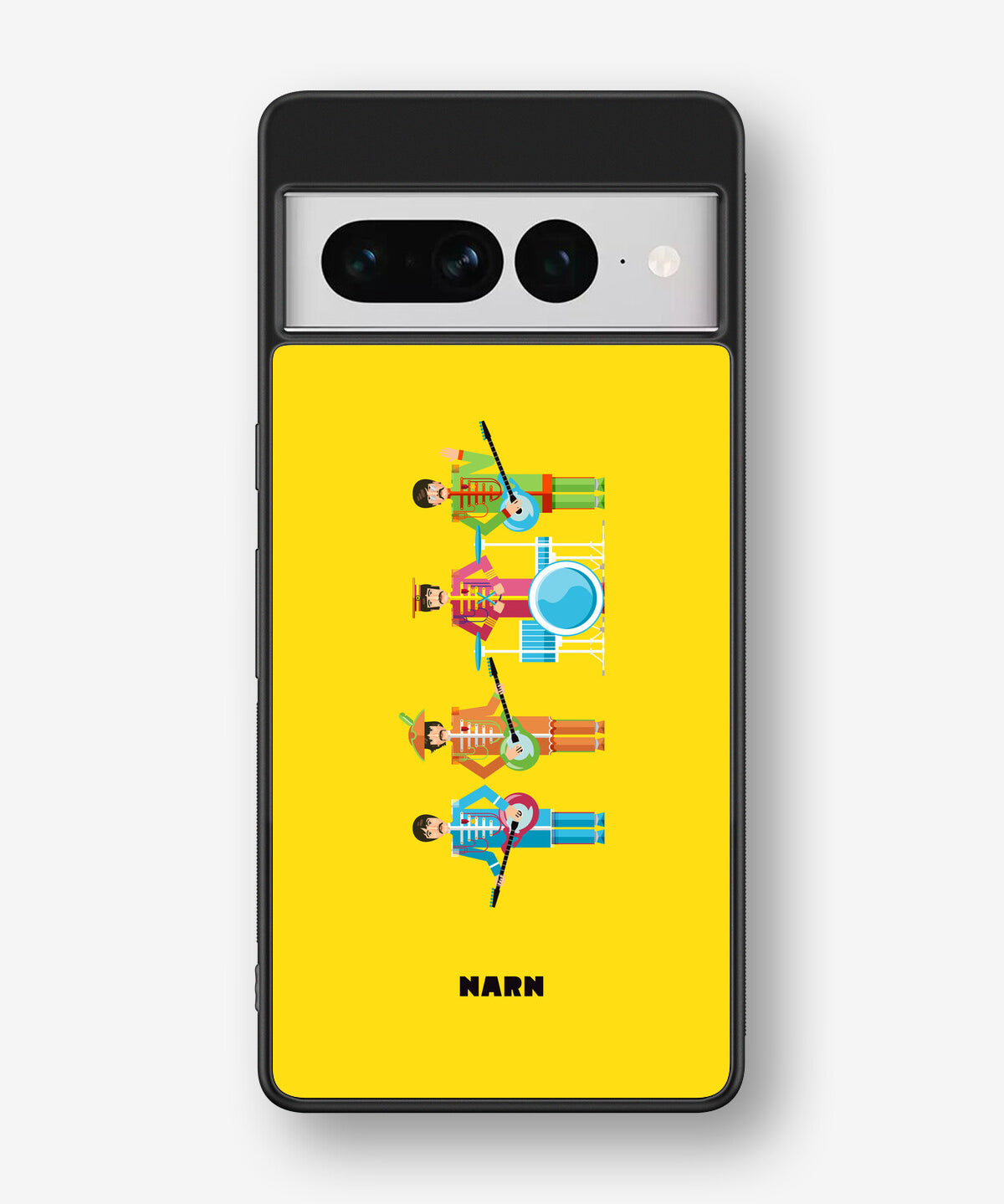 Google Pixel 7 Pro Hard Case – Beatles Yellow - View 1