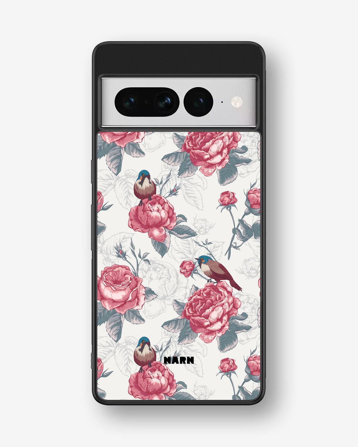 Google Pixel 7 Pro Hard Case – Birds Among Roses - View 1