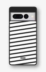 Google Pixel 7 Pro Hard Case – Black Stripes - View 1