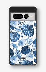 Google Pixel 7 Pro Hard Case – Blue Tropics - View 1