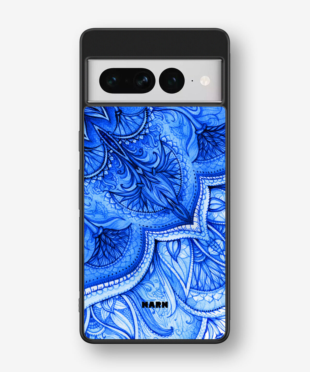 Google Pixel 7 Pro Hard Case – Blue Vintage - View 1
