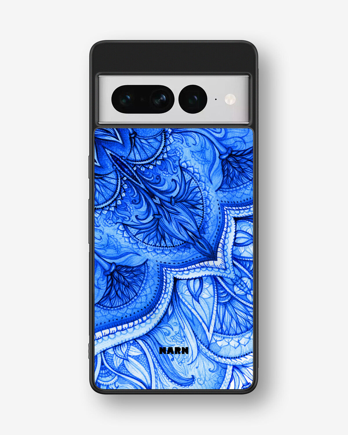 Google Pixel 7 Pro Hard Case – Blue Vintage - View 1