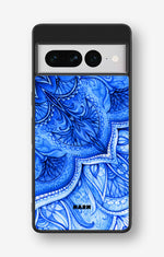 Google Pixel 7 Pro Hard Case – Blue Vintage - View 1