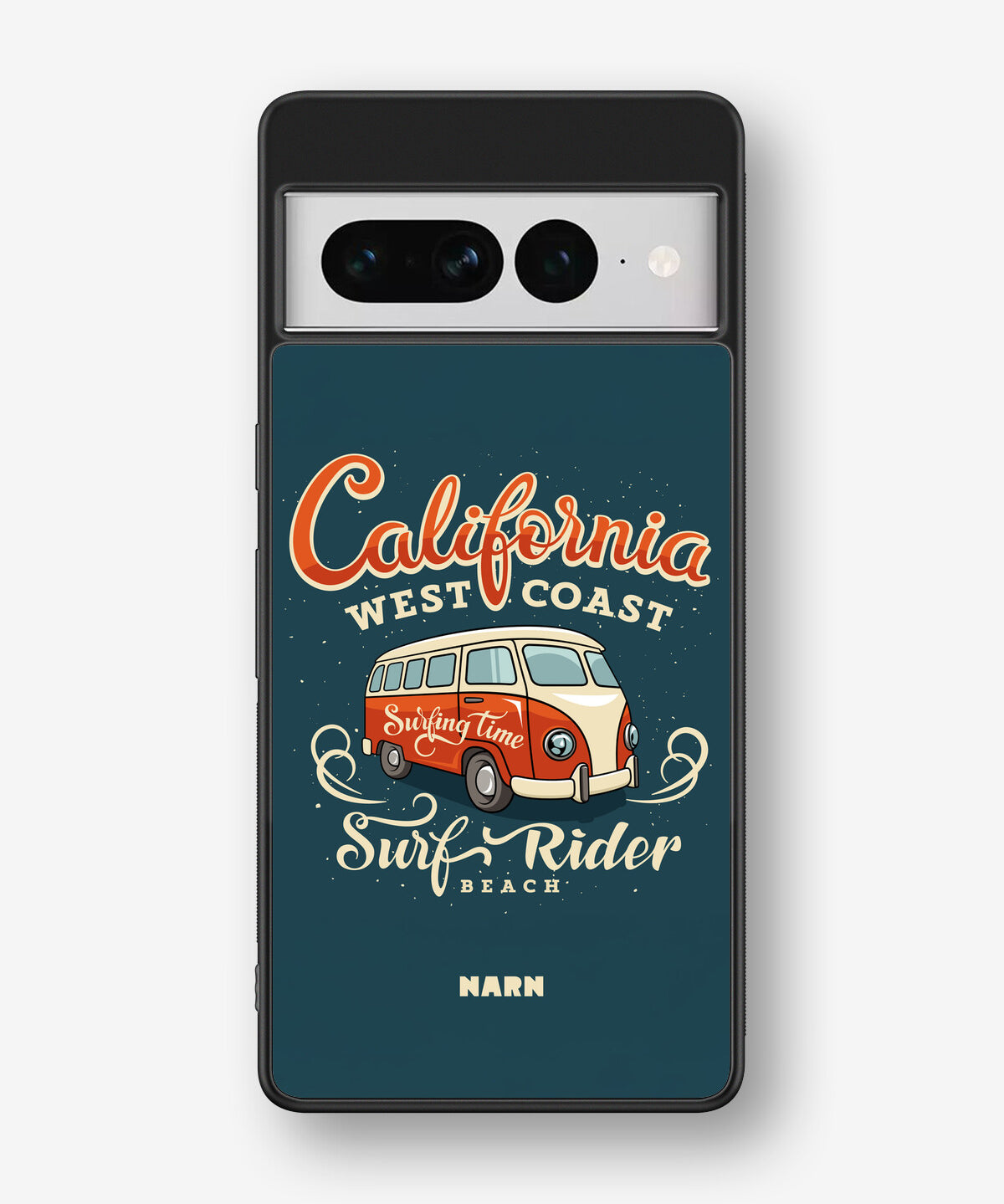 Google Pixel 7 Pro Hard Case – California Surf - View 1