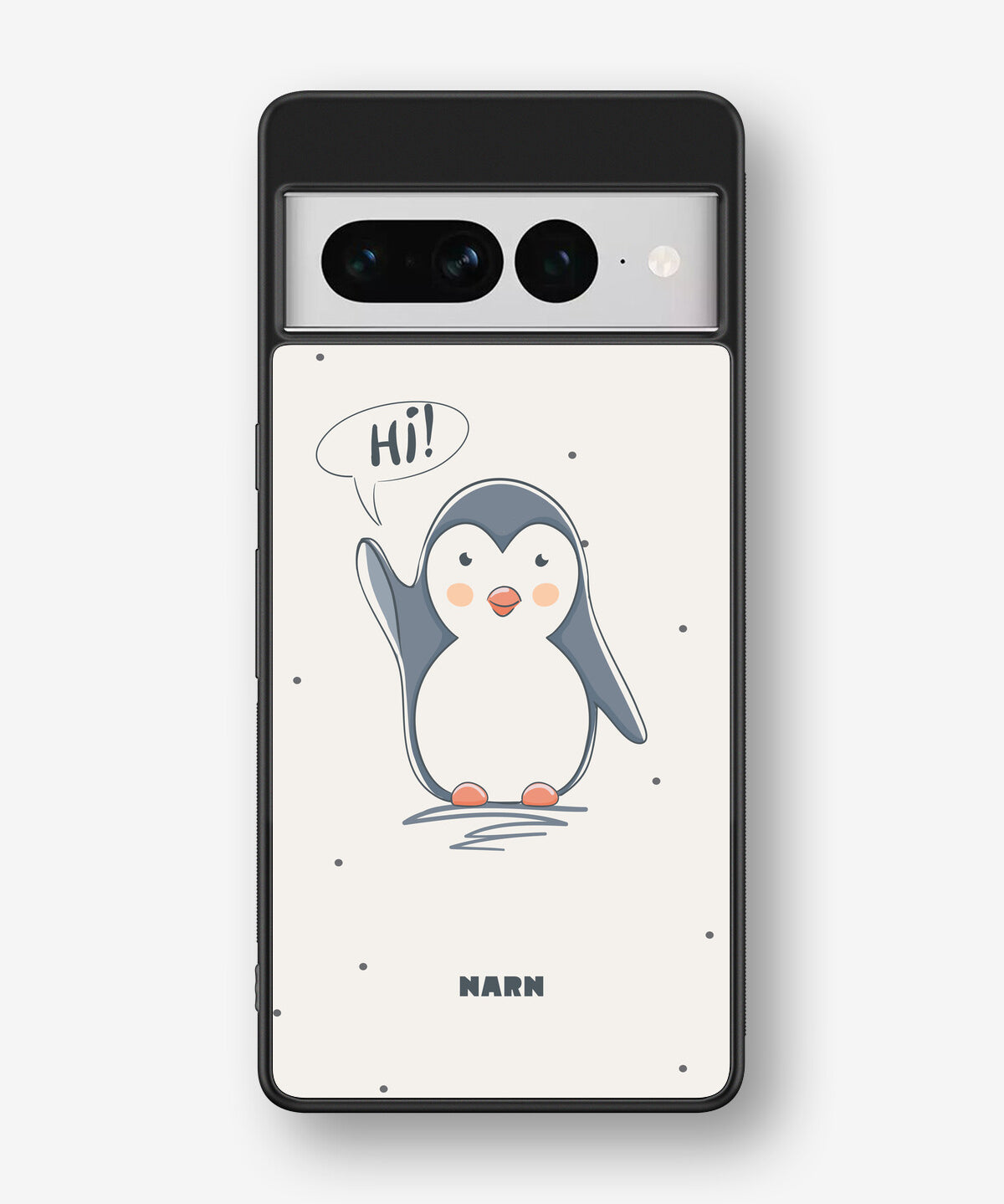 Google Pixel 7 Pro Hard Case – Cute Penguin - View 1