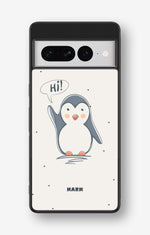 Google Pixel 7 Pro Hard Case – Cute Penguin - View 1
