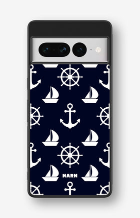 Google Pixel 7 Pro Hard Case – Deep Blue Voyage - View 1