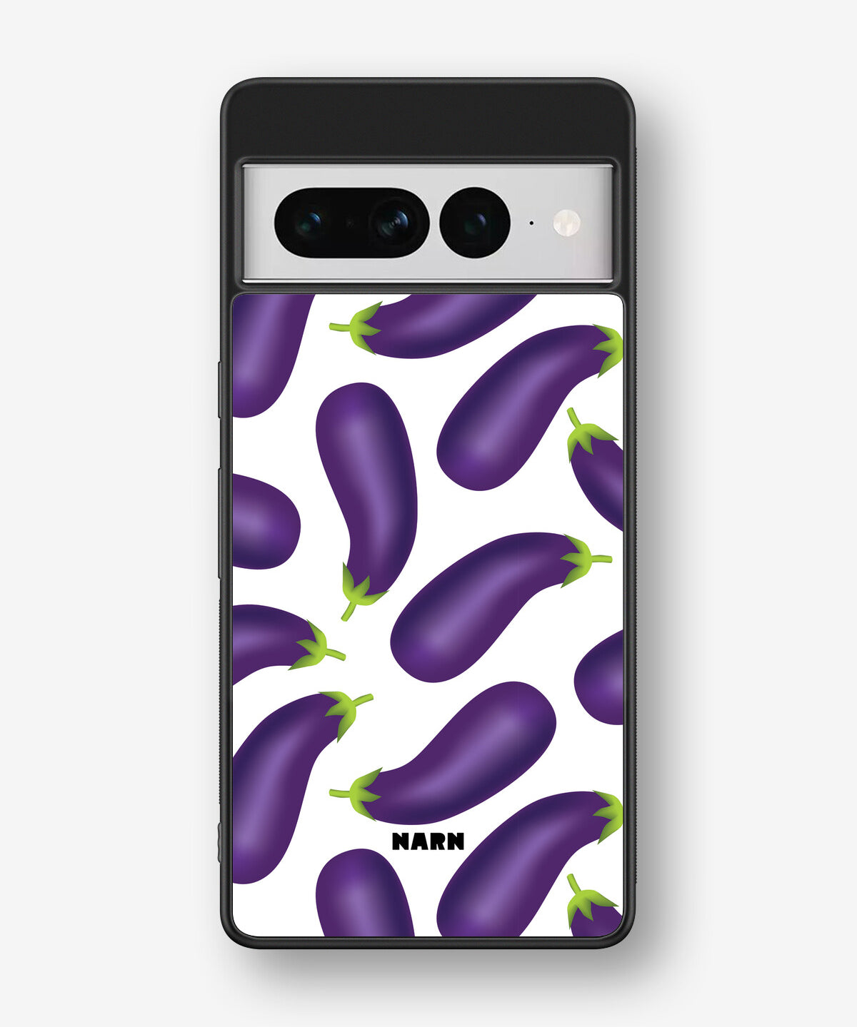 Google Pixel 7 Pro Hard Case – Eggplant Pattern - View 1