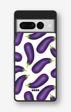 Google Pixel 7 Pro Hard Case – Eggplant Pattern - View 1