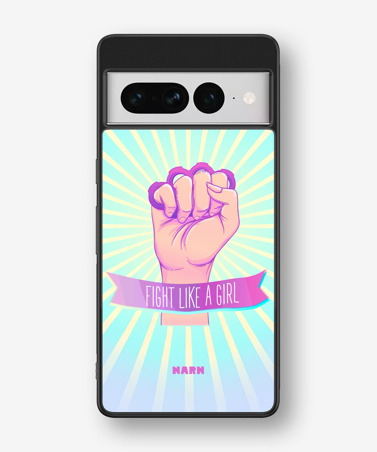 Google Pixel 7 Pro Hard Case – Fight Like A Girl - View 1