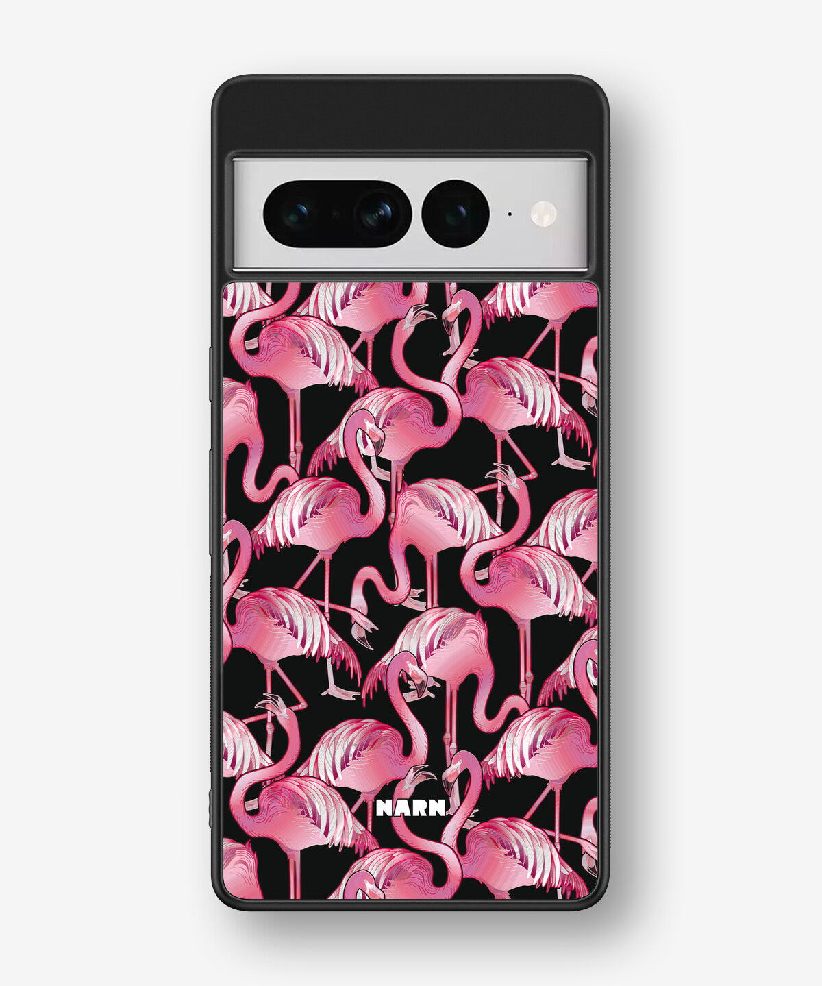 Google Pixel 7 Pro Hard Case – Flamingos - View 1