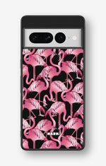 Google Pixel 7 Pro Hard Case – Flamingos - View 1