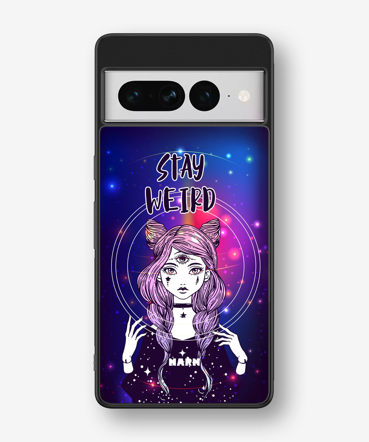 Google Pixel 7 Pro Hard Case – Galactic Weird - View 1