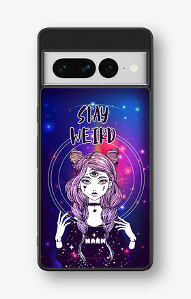 Google Pixel 7 Pro Hard Case – Galactic Weird - View 1