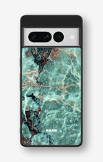 Google Pixel 7 Pro Hard Case – Green Marble - View 1