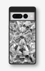 Google Pixel 7 Pro Hard Case – Grey Crystals - View 1