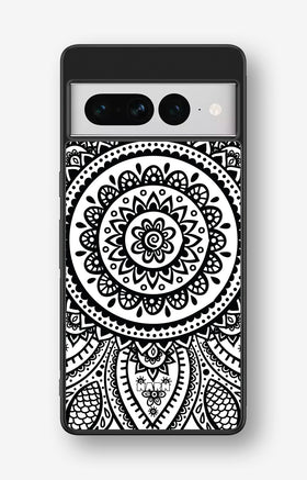 Google Pixel 7 Pro Hard Case – Henna Mandala - View 1