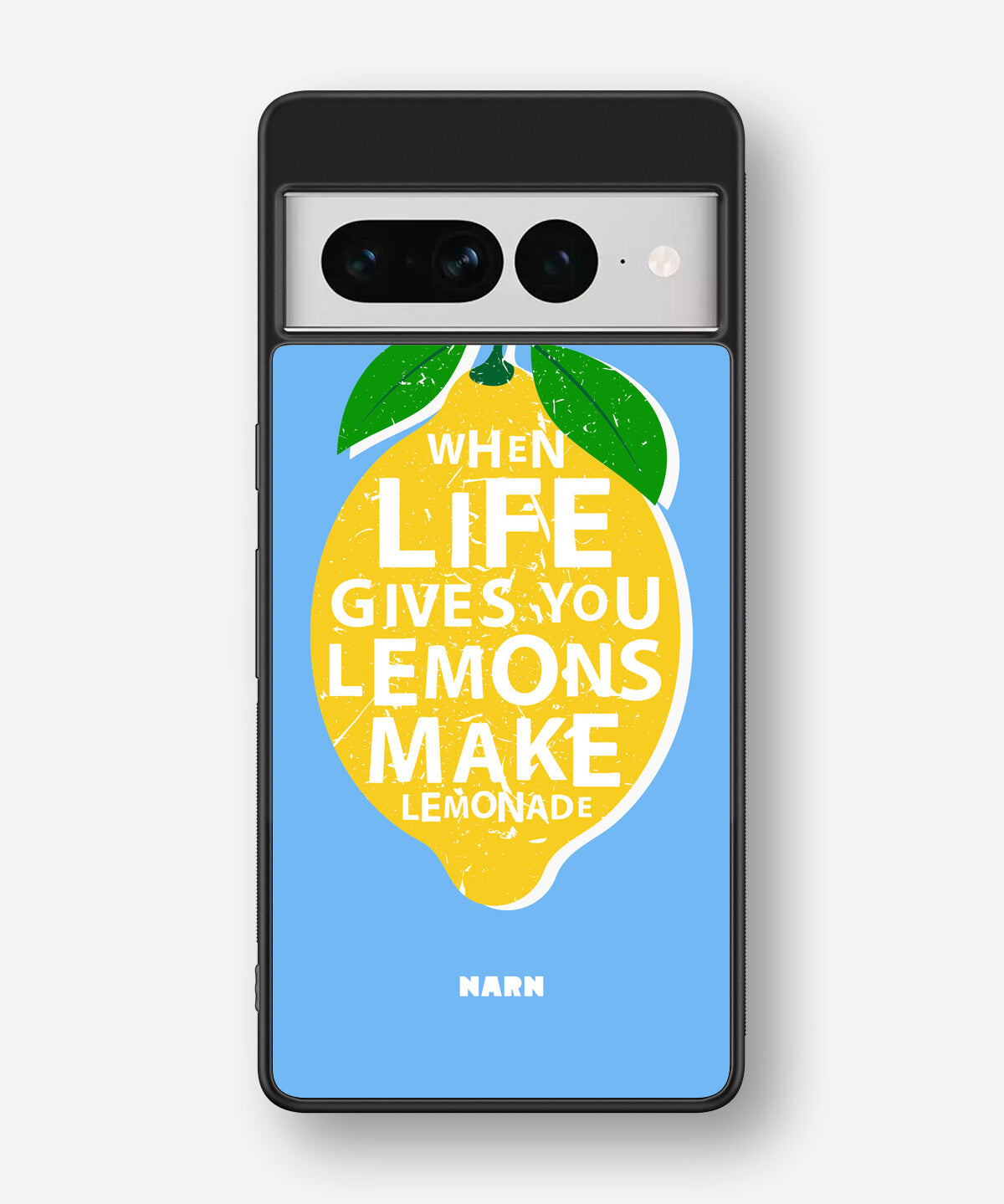 Google Pixel 7 Pro Hard Case – Lemon Quote - View 1