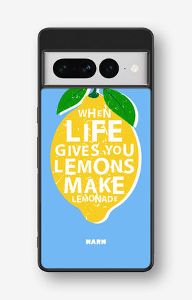 Google Pixel 7 Pro Hard Case – Lemon Quote - View 1