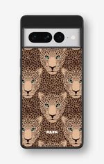 Google Pixel 7 Pro Hard Case – Leopard Gaze - View 1