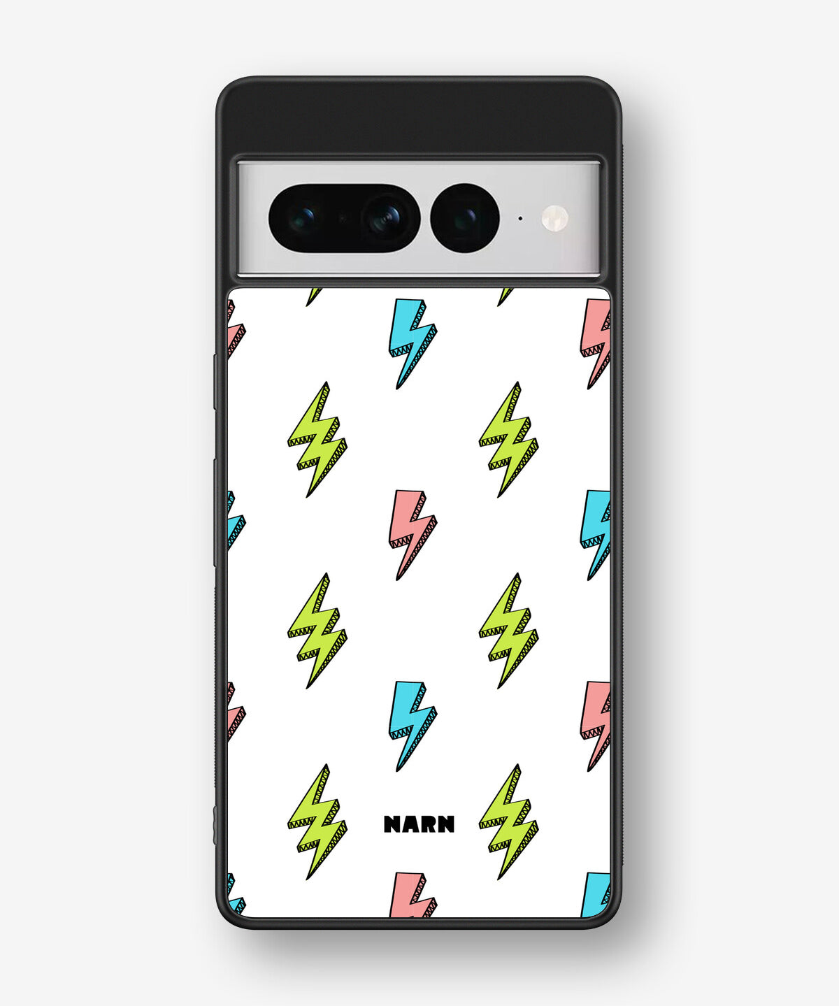 Google Pixel 7 Pro Hard Case – Lightning Bolts - View 1