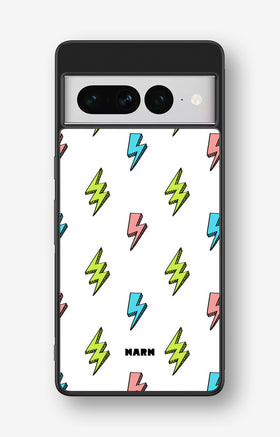 Google Pixel 7 Pro Hard Case – Lightning Bolts - View 1