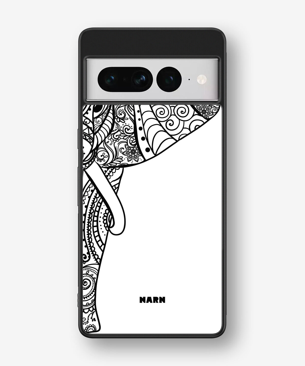 Google Pixel 7 Pro Hard Case – Mandala Elephant - View 1