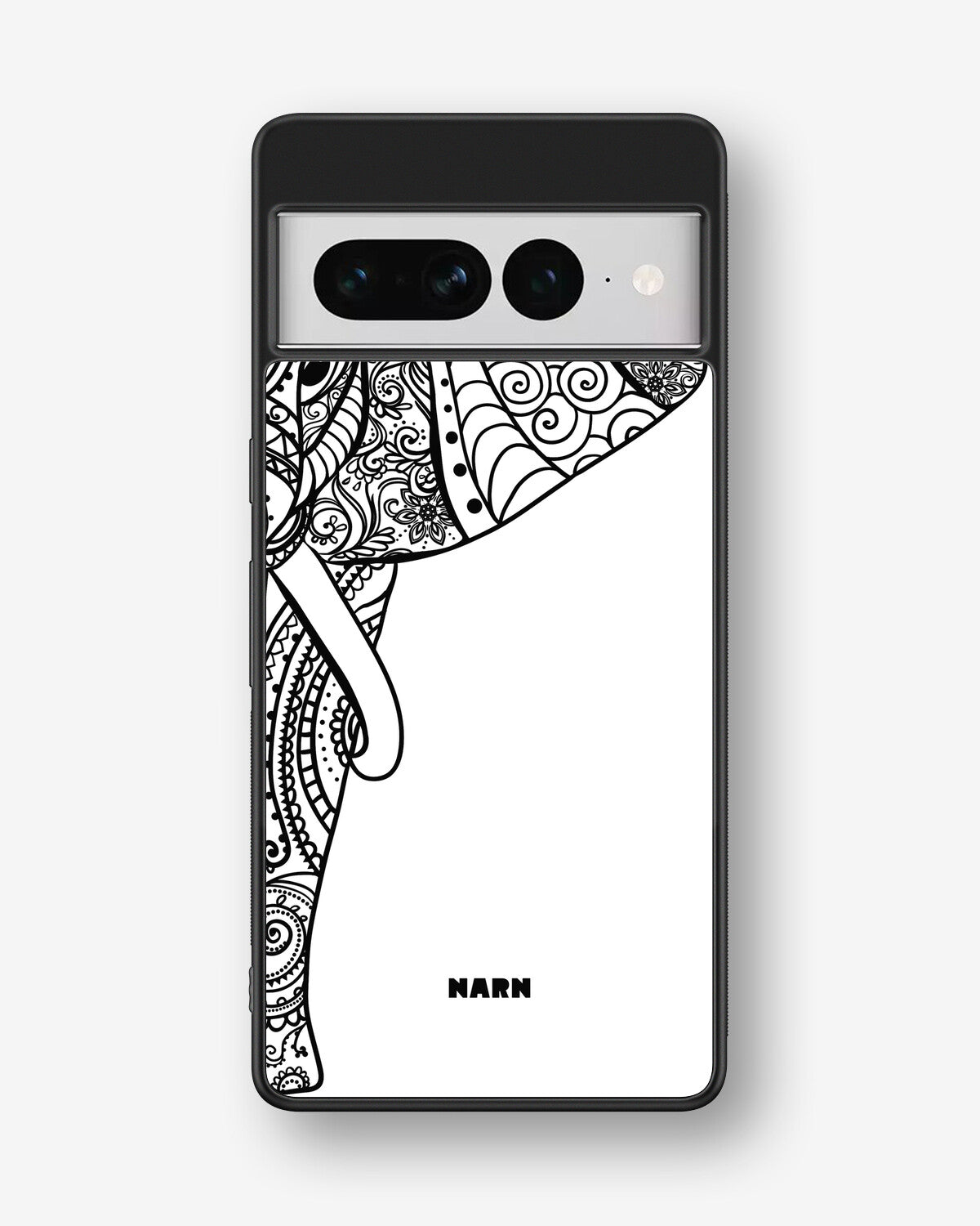Google Pixel 7 Pro Hard Case – Mandala Elephant - View 1